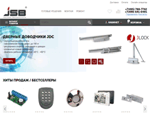 Tablet Screenshot of jsbsystems.ru